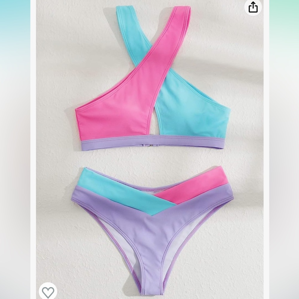 SheIn Neon Bikini